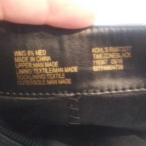 Apt 9 women's size 8 1/2 Black High Heel Ankle Boots - Picture 7 of 12